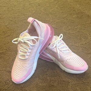 Nike Women's Sneakers in Pink and White